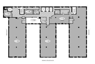 1425 Boul René-Lévesque O, Montréal, QC à louer Plan d’étage– Image 1 sur 1