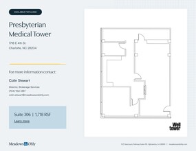 1718 E 4th St, Charlotte, NC à louer Plan de site– Image 1 sur 2