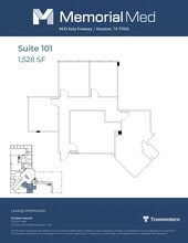 9432 Katy Fwy, Houston, TX à louer Plan d’étage– Image 1 sur 1