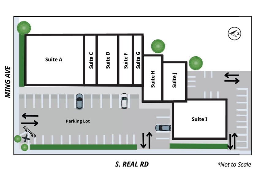 3699 Ming Ave, Bakersfield, CA à vendre - Plan de site – Image 2 sur 7