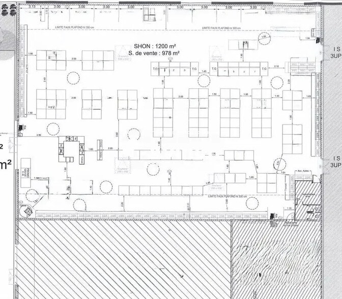 Local commercial dans Saint-Maximin à louer - Plan d’étage – Image 3 sur 3