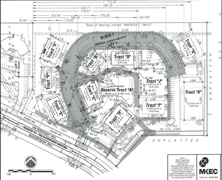 1700 N Waterfront Pky, Wichita, KS à vendre - Plan de site – Image 3 sur 10