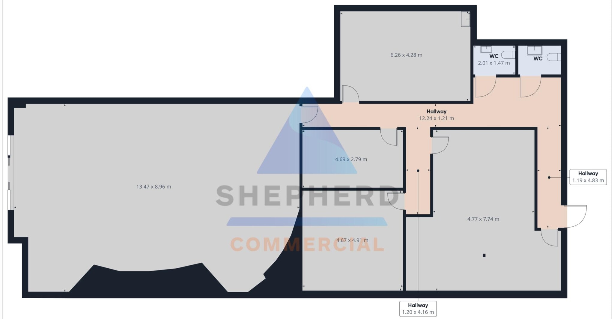 190 Milngavie Rd, Bearsden à louer Plan d’étage– Image 1 sur 1