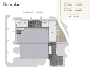 2400 Lake Pky, Smyrna, GA à louer Plan d’étage– Image 1 sur 1