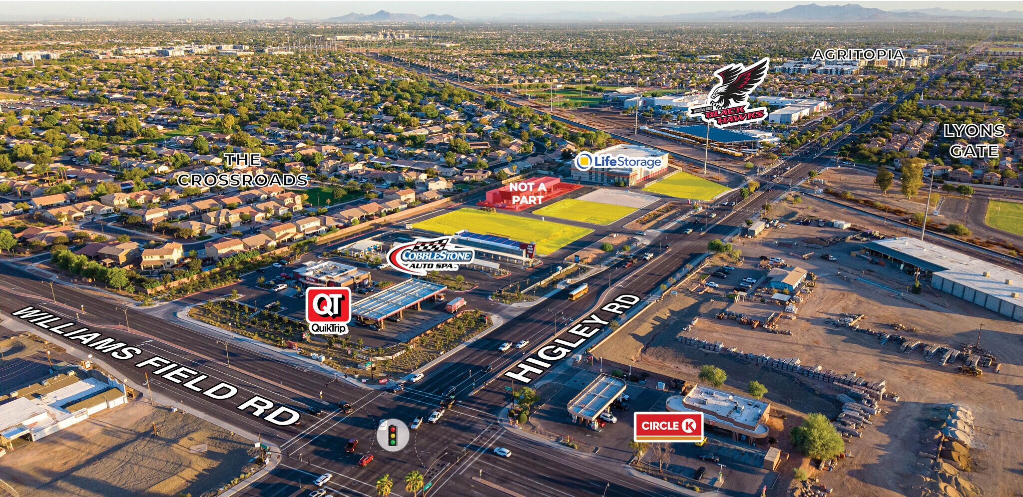NWC Higley Rd & Williams Field Rd, Gilbert, AZ à louer Photo de l’immeuble– Image 1 sur 5