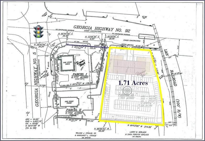 10204 Highway 92, Woodstock, GA à louer - Plan de site – Image 2 sur 2