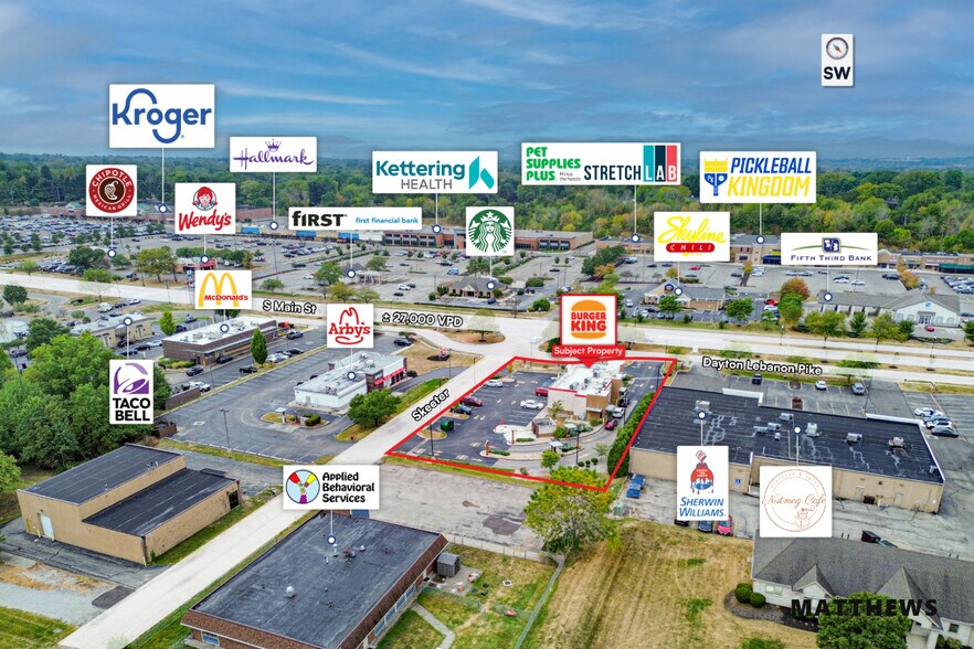 9198 Dayton Lebanon Pike, Dayton, OH à vendre - Photo de l’immeuble – Image 3 sur 4