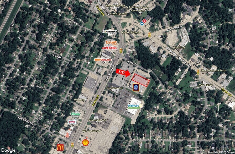 3030 Pontchartrain Dr, Slidell, LA à louer - Aérien – Image 2 sur 3