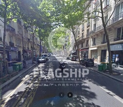 Paris - VUE AÉRIENNE vue de carte