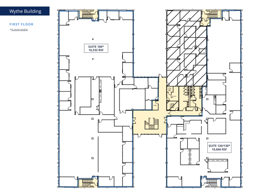 8001 Franklin Farms Dr, Richmond, VA à louer Plan d’étage– Image 1 sur 1