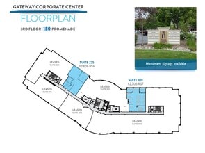 180 Promenade Cir, Sacramento, CA à louer Plan d’étage– Image 1 sur 1