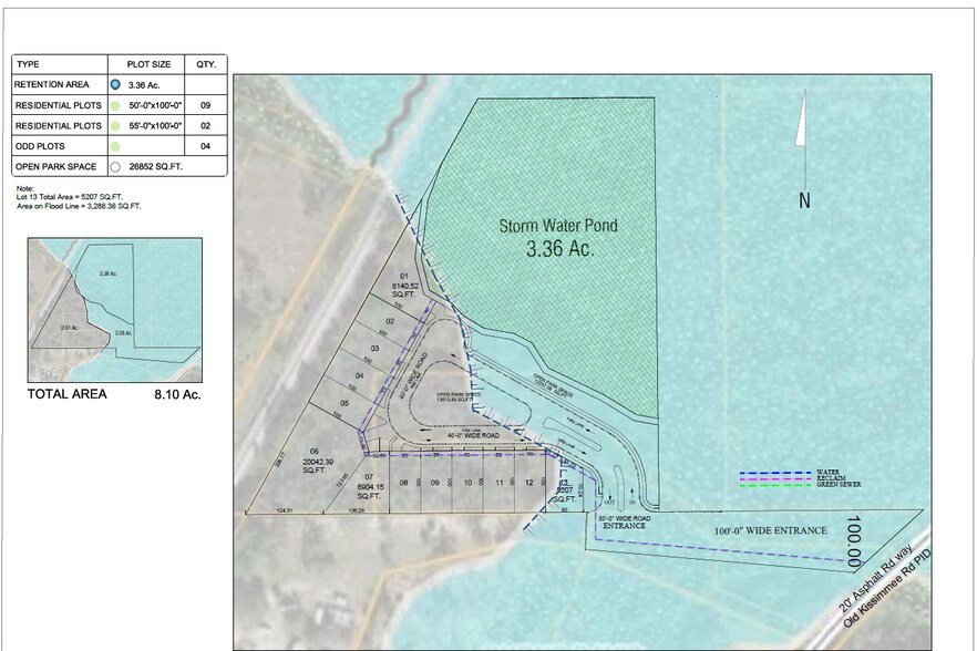 Old Kissimmee Road, Davenport, FL à vendre - Plan de site – Image 1 sur 1