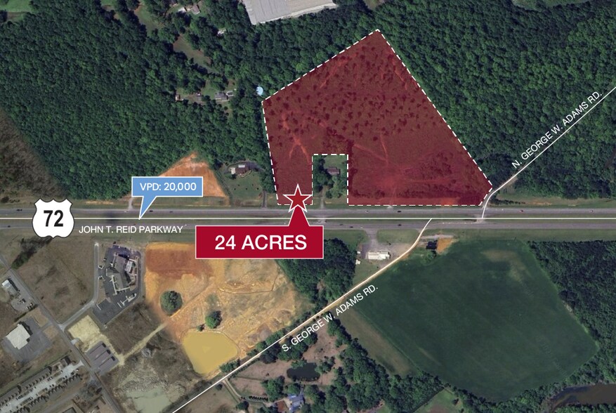 0 John T Reid Pkwy Hwy, Scottsboro, AL à vendre - Photo de l’immeuble – Image 2 sur 3