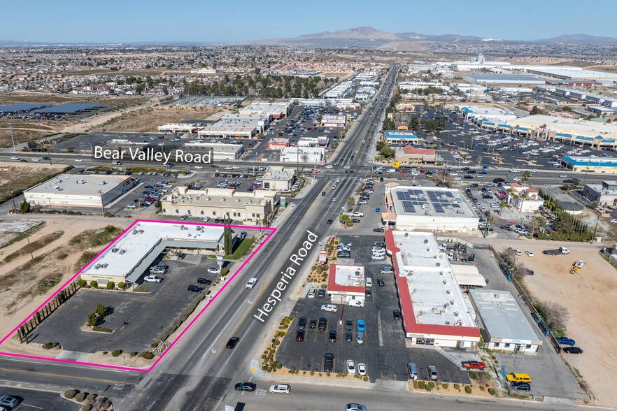 12052 Hesperia Rd, Hesperia, CA à louer - Aérien – Image 2 sur 2