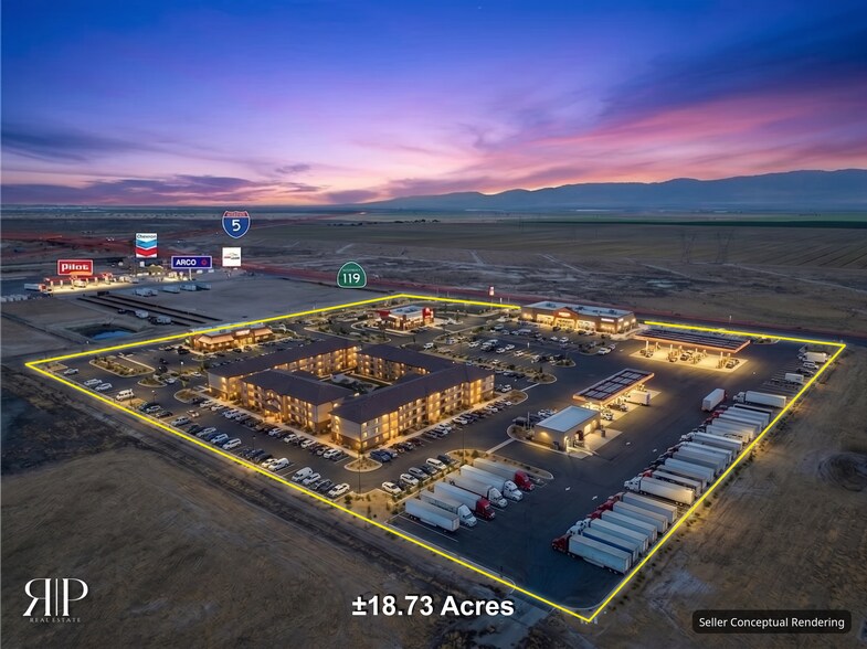 20638 Taft Hwy, Bakersfield, CA à vendre - Plan de site – Image 1 sur 13