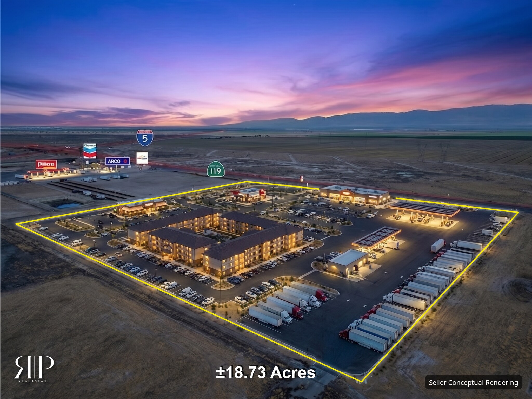 20638 Taft Hwy, Bakersfield, CA à vendre Plan de site– Image 1 sur 14