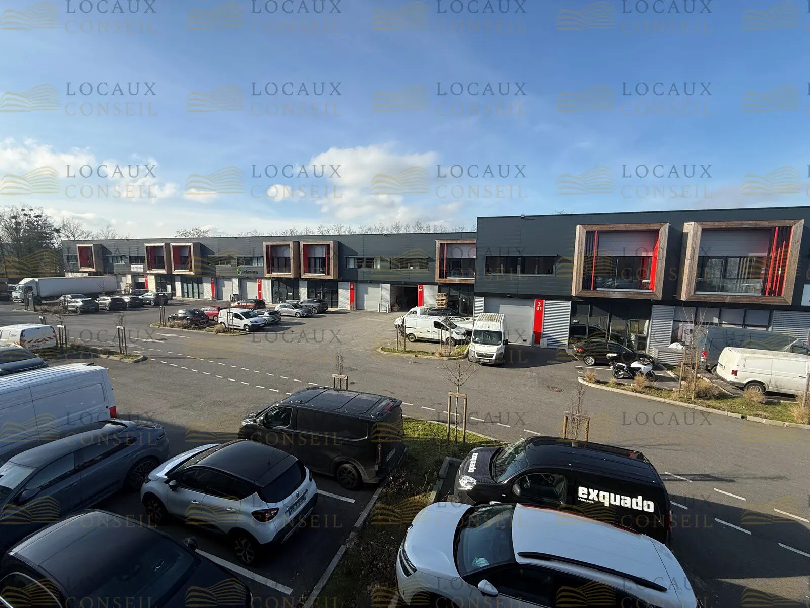 Local d’activités dans Éragny à louer Photo de l’immeuble– Image 1 sur 9