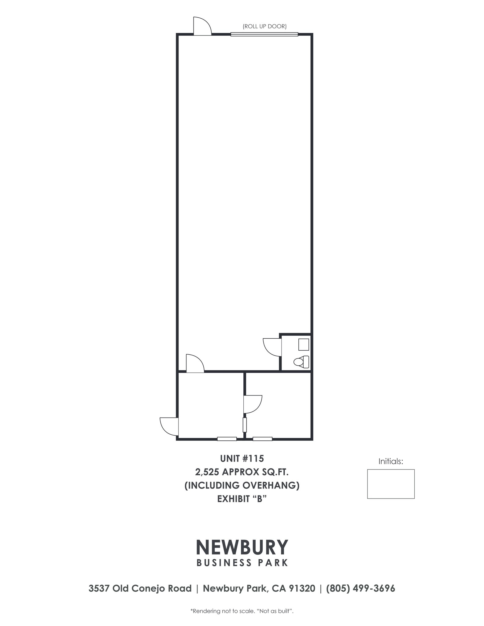 3529 Old Conejo Rd, Newbury Park, CA à louer Plan de site– Image 1 sur 1