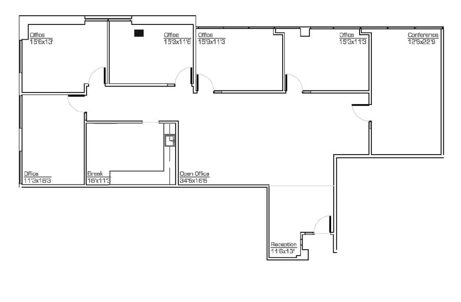1616 N Litchfield Rd, Goodyear, AZ à louer Plan d’étage– Image 1 sur 1