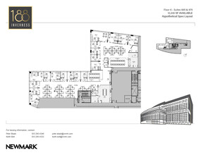 188 Inverness Dr W, Englewood, CO à louer Plan d’étage– Image 2 sur 2