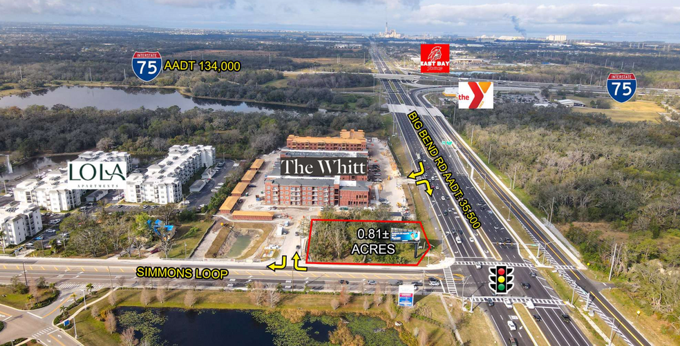 Big Bend Rd & Simmons Loop, Riverview, FL à vendre - Photo de l’immeuble – Image 2 sur 4