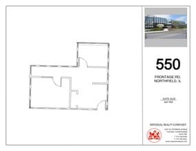 540-550 W Frontage Rd, Northfield, IL à louer Plan de site– Image 1 sur 1