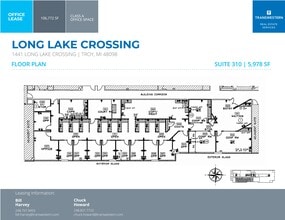 1441 W Long Lake Rd, Troy, MI à louer Plan de site– Image 1 sur 1