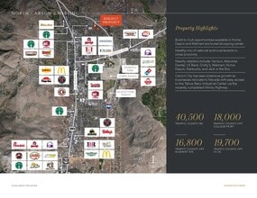 Carson City, NV - Vue aérienne  vue de carte