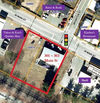 Plus de détails pour 301-303 W Main St, Gibsonville, NC - Local commercial à louer