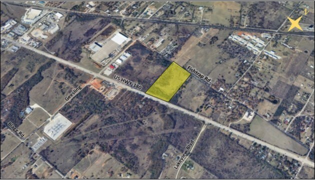 Hwy 380, Denton, TX à vendre - Aérien – Image 3 sur 4