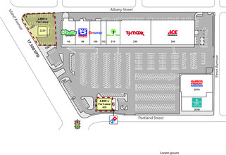 2200-2212 Island Ave, La Grande, OR à louer Plan de site– Image 2 sur 2