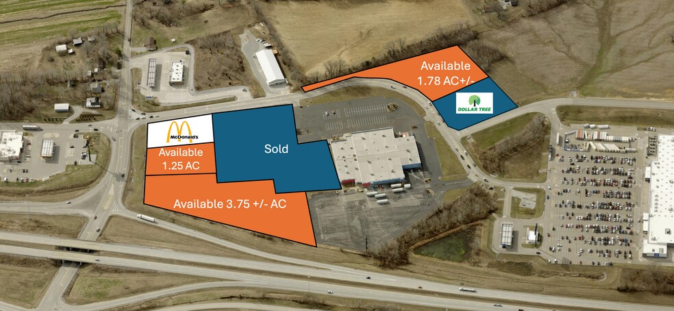 100 Factory Outlet Rd, Hanson, KY à vendre - Aérien – Image 1 sur 2