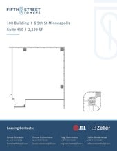100 S 5th St, Minneapolis, MN à louer Plan d’étage– Image 1 sur 1