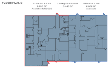 410-420 S Henderson St, Fort Worth, TX à louer Plan d’étage– Image 1 sur 1