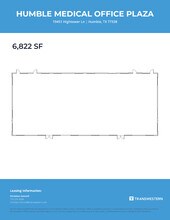 19451 Hightower Ln, Humble, TX à louer Plan d’étage– Image 1 sur 1