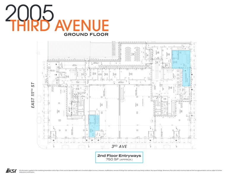 2005 3rd Ave, New York, NY à louer - Plan de site – Image 2 sur 6