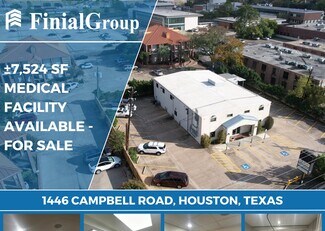 Plus de détails pour 1446 Campbell Rd, Houston, TX - Bureau/Médical à louer