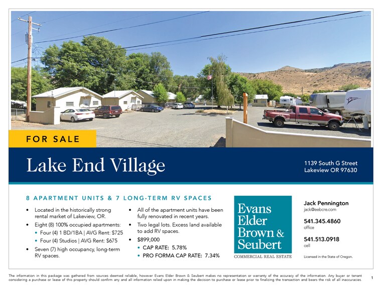 1139 S G St, Lakeview, OR à vendre - Photo de l’immeuble – Image 2 sur 15