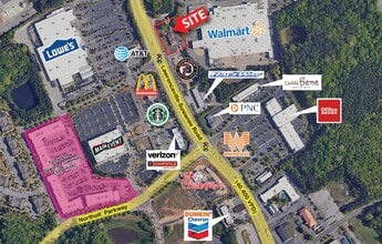 3277 Lawrenceville Suwanee Rd, Suwanee, GA - VUE AÉRIENNE  vue de carte - Image1