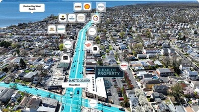 4051-4055 Hylan Blvd, Staten Island, NY - VUE AÉRIENNE  vue de carte