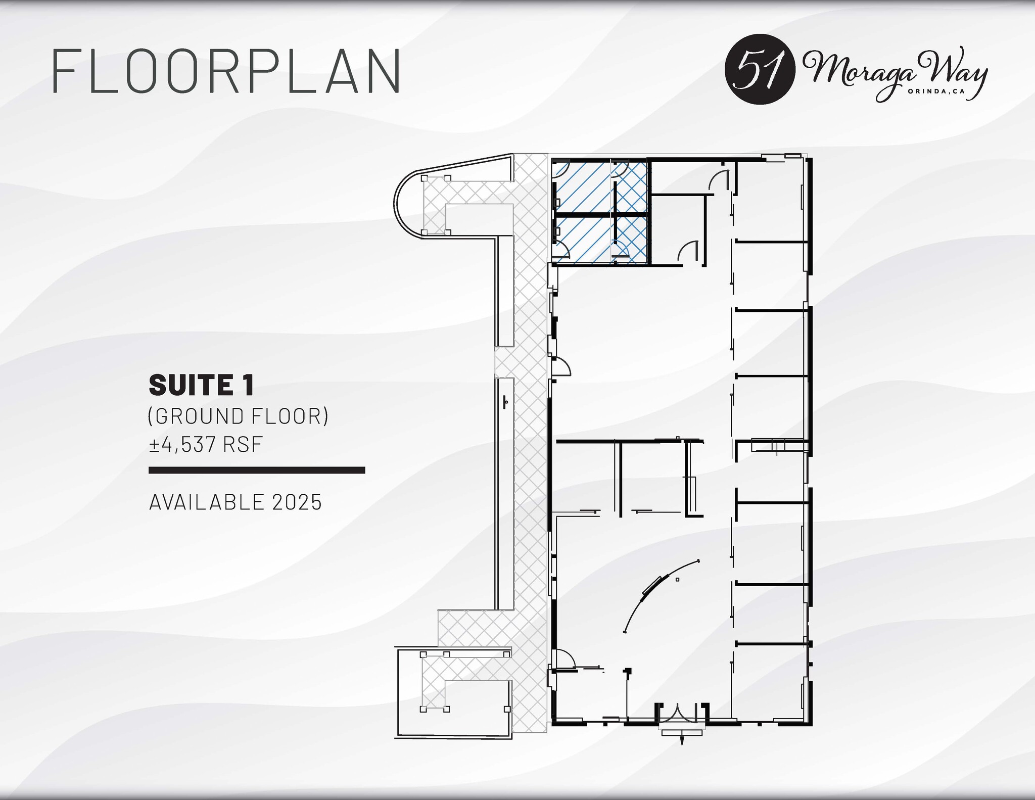 51 Moraga Way, Orinda, CA à louer Plan d’étage– Image 1 sur 1
