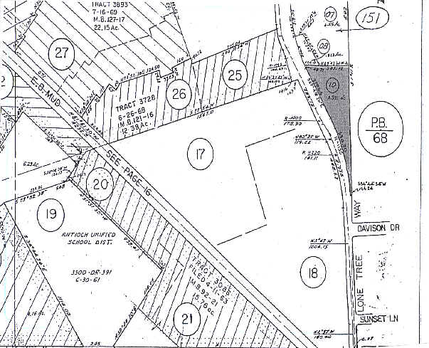 3501 Lone Tree Way, Antioch, CA à vendre - Plan cadastral – Image 2 sur 11