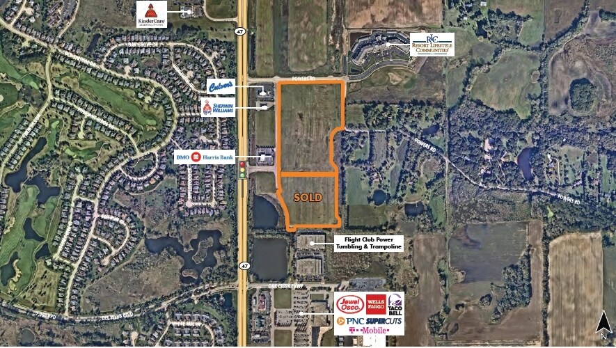 SEC Route 47 & Powers Rd, Huntley, IL à vendre - Photo de l’immeuble – Image 1 sur 2