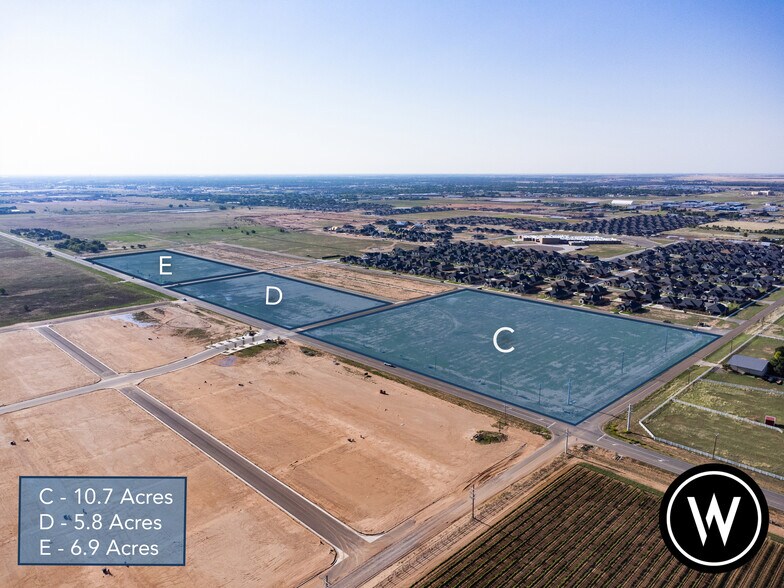 50th Street & Alcove Avenue- South, Lubbock, TX à vendre - Photo principale – Image 1 sur 22