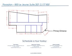 850 NW 42nd Ave, Miami, FL à louer Plan de site– Image 1 sur 5