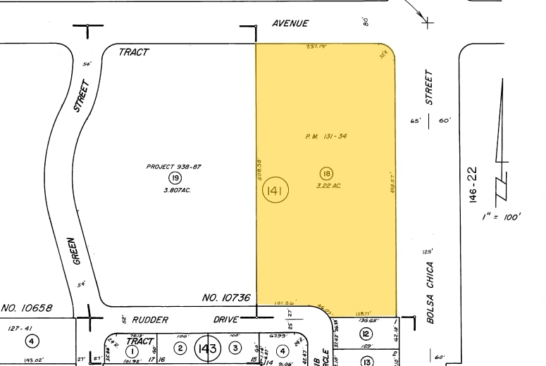 16531 Bolsa Chica St, Huntington Beach, CA à louer - Plan cadastral – Image 2 sur 6