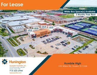 Plus de détails pour 1701 Wilson Rd, Humble, TX - Local commercial à louer
