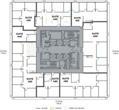 620 Newport Center Dr, Newport Beach, CA à louer Plan d’étage– Image 1 sur 1