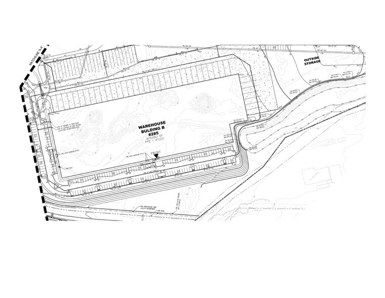 295 Earls Rd, Middle River, MD à louer - Plan de site – Image 1 sur 2