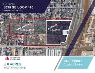 Plus de détails pour 3035 SE Loop 410, San Antonio, TX - Terrain à vendre